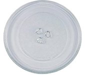 Plato de vidrio de plato giratorio universal para microondas de 24,5 cm con 3 accesorios