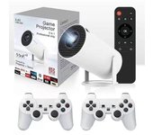 Proyector de películas inteligente 4k Juegos Combo Videojuegos con 2Controller ENCHUFE DE LA UE
