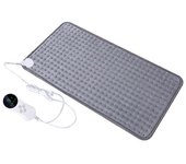 Manta calefactora eléctrica de 30x60cm Almohadilla térmica Manta térmica corporal Compresas húmedas Almohadilla térmica de abundancia Enchufe de EE...