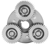 36t 38mm engranaje planetario con embrague para motor bicicleta eléctrica e-bike steel gear ebike piezas de ebike plata
