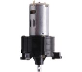 1pc Kit de generador de turbina eólica -mano Dynamo Generator Dc12v Generator Power Supply plata negra