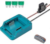 Adaptador de Rueda Eléctrica Compatible Makita 18v Batería-d