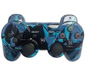 Ersam Controlador inalámbrico compatible con el joystick actualizado del controlador Playstation 3 Ps3