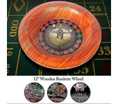 Juego de ruedas de ruleta de madera Mesa giratoria de bingo Juegos de mesa de ocio para beber Entretenimiento Fiesta de canto Juego de bingo Adulto...