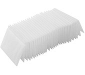 150 piezas de filtros de repuesto universales desechables Filtro de algodón Roncador de sueño para AirSense 10 AirCurve10 S9 CPAP Blanco