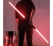 Sable de luz láser doble katana regalo para niño