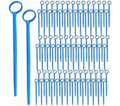 300 piezas de espejo dental desechable espejo de boca antivaho espejo dental empaquetado individualmente para dientes orales, blancos Blanco