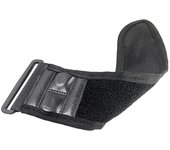 Golf Rangefinder Soporte magnético Wrap Mount Strap ajustable para carrito de golf Barandilla Bar Range Finder Negro