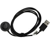 Cable de carga USB vhbw compatible con Michael Kors Access Gen 4 MKGO Smartwatch Fitness Tracker - Estación de carga Negro, Magnético, 100 cm