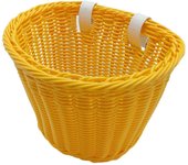 Cesta de bicicleta para niños Almacenamiento del manillar Fácil instalación Accesorios de decoración Cesta de bicicleta de carga delantera para reg...