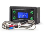 Tuya WIFI Controlador de alta temperatura Termostato digital programable Termopar tipo K -99-999 D