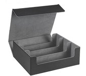 1800+ Estuche de baraja de cartas para cartas coleccionables, caja de almacenamiento de tarjetas magnéticas Caja de baraja de carga lateral superio...