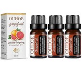 3 piezas Ouhoe 10ml Pomelo Grasa Eliminando Aceite Esencial Adelgazante Dando forma Adelgazante 6433976545031