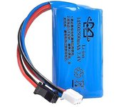 Conector Sm-2p Xh-3p Paquete de baterías de litio 14500 Batería de litio 7.4v Juguete Coche de escalada Coche de control remoto Vehículo todoterren...