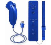 Para Wii U Wireless Remote Altavoz incorporado 2 en 1 Wii Remote para Wii Flexibilidad antideslizante 05 Recta