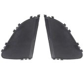 1 par de tapa de la cubierta de la esquina de la parrilla inferior del parachoques delantero para Bmw X1 F48 2016 2017 2018