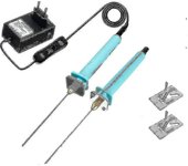 Cortador de espuma eléctrico, cortador de espuma de poliestireno 100-240V / 15W 10cm, cortador de espuma de poliestireno Cable caliente Electric En...