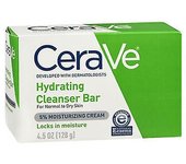 Cerave Hydrating Cleanser Bar, 4.5 Oz (Pack de 1)