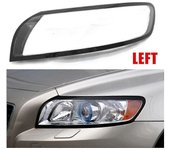 Para S40 S40L 07-12 Pantalla transparente Cabeza de luz Cubierta de la lámpara Gafas Pantalla de la pantalla del faro Shell C