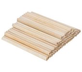 100Pcs/Lápiz de madera HB Lápiz hexagonal Papelería