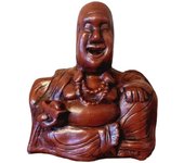 SML 1-5pcs Buddha Flip Estatua hecha a mano, buddah Sculpture Middle Finger Buddhism Figure Happy 1PC