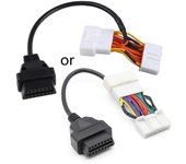 Herramienta de diagnóstico del escáner del cable del adaptador del cable del adaptador del coche OBD a OBD2 para Tesla- modelo 3 Y