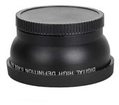 Lente convertidor gran angular de 58 mm 0.45x con accesorio de primer plano macro