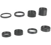 Kit de tubo de extensión M42 3/5/7/10/12/15/20/30mm M42x0.75 para astronomía Telescopio profesional Astroph negro