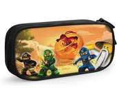 Estuche de lápices Ninjago Bolsa de cosméticos de viaje de gran capacidad Estuche de lápices con cremallera Niño Niña Oficina Bolsa de almacenamien...