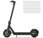 Pegatina del cuerpo del scooter eléctrico Cubierta impermeable Pegatina de seguridad reflectante Plata