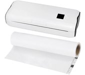 Mini impresora doméstica sin tinta A4 impresora móvil multifuncional para diario de imágenes Sólo papel 50pcs