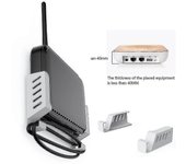 Montaje universal en pared para enrutadores / tv Box / computadora portátil / conmutadores / módems / macbooks, soporte para computadora portátil d...