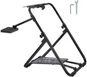 Succebuy Soporte de volante de carreras plegable, compatible con Logitech y Thrustmaster, asiento GT / Formula portátil, pequeño
