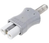 Enchufe de cerámico para enchufe calefactor de anillo calefactor eléctrico de aleación de aluminio-YKY416 Porcelana blanca