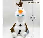 1pc 30/40/46/50cm congelado Anna Elsa Olaf muñecas Snow Queen Princess peluche 30cm