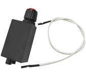 Conjuntos de cables de encendido de encendedor piezoeléctrico electrónico para calentadores de patio de gas y fogatas de gas Negro