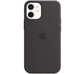 Funda de silicona con Magsafe para Iphone 12 Mini Negro