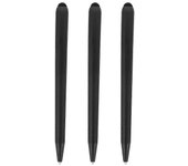Pantallas táctiles de 3 piezas Lápiz óptico Pantalla infrarroja Lápiz óptico capacitivo Lápiz táctil de pizarra electrónica Negro 16.00X1.50X1.50CM