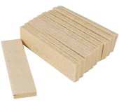 Pastillas de freno de bicicleta estática Almohadilla de arrastre de resistencia de fieltro de lana para girar pastillas de freno de bicicleta Par d...