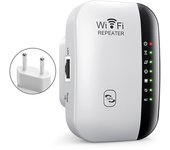 Inalámbrico de 300 MbpsSeñalRepetidor Rangos WiFi 2.4GExtensores InternetBooster Blanco EU Plug
