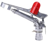 Pistola de riego agrícola, 360Pistola de riego de gran superficie Aspersor de riego para granjas, huertos, jardines de té, silvicultura