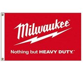 Milwaukee Nothing But Heavy Duty Flag 3x5Ft 90x150cm Milwaukee Tool Flag for College Dorm, Room Man C 90*150