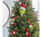 Grinch Adornos de Navidad para Árboles Decoraciones Navideñas Decoración Creativa Resina Accesorios Decoración Navideña Regalo