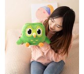 Juguete de peluche de búho de Duolingo verde Dúo de peluche de dúo El búho de dibujos animados anime Muñeca de búho