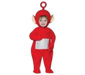 Redkid Teletubbies Disfraz para niños Niño divertido Dipsy Po Laa Tinky Winky Onesie Fiesta de cumpleaños de Navidad Disfraz de Halloween Po Teletu...