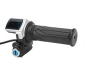 Indicador LED de la llave de bloqueo de la empuñadura del acelerador giratorio de la bicicleta eléctrica para scooter de motocicleta 48V