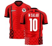 Libero Sportswear Egipto 2025-2026 Equipación de fútbol conceptual de la AFCON (líbero) (M SALAH 10) Rojo
