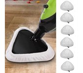 6pcs H2o Limpiador de fregona de vapor Almohadillas de reemplazo de ropa de micro fibra lavable