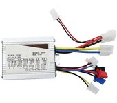 Controlador con escobillas de 36 V y 350 W Bicicleta eléctrica E-Bike Scooter Motor de controlador de velocidad de cepillo para scooter eléctrico P...