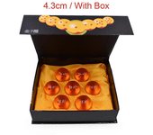 7pcs/set Dragon Ball Z Figura 1-7 Estrellas Bolas de Cristal 35cm 45cm 57cm Caja de bolas empaquetada Juego completo de juguetes de bolas Regalos d...